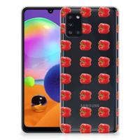 Samsung Galaxy A31 Siliconen Case Paprika Red - thumbnail