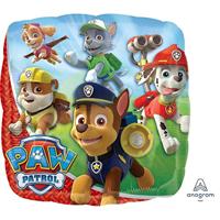 Folieballon Paw Patrol Vierkant - 43cm - thumbnail