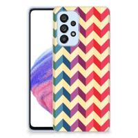 Samsung Galaxy A53 5G | TPU bumper | Zigzag Multi Color - thumbnail