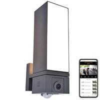 Lutec WandlampCuba antraciet met camera - 5193812118 - thumbnail