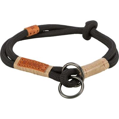 TRIXIE BE NORDIC HALSBAND HOND HALF-SLIP ZWART / ZAND 55X1,3 CM TRIXIE BE NORDIC HALSBAND HOND HALF-SLIP ZWART / ZAND 55X1,3 CM