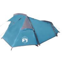 VidaXL Tunneltent 2-persoons waterdicht blauw - thumbnail