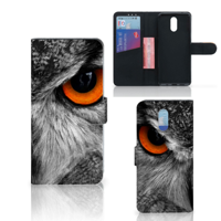 Nokia 2.3 Telefoonhoesje met Pasjes Uil - thumbnail