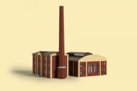Auhagen 14475 N Fabriekscomplex - thumbnail