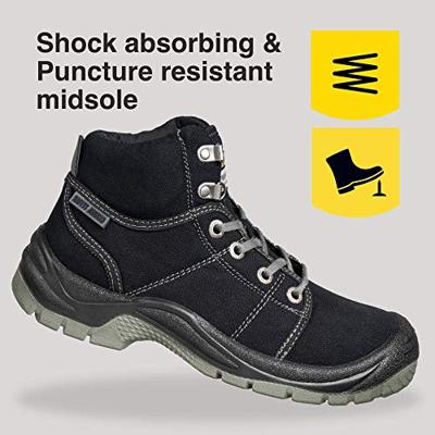 Safety Jogger desert s1p zwart - maat 38 - 00.118.006.38