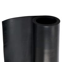 Vloermat anti-slip 8 mm glad 1,2x2 m rubber - thumbnail