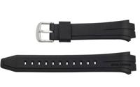 Horlogeband Casio 10271029 Kunststof/Plastic Zwart - thumbnail