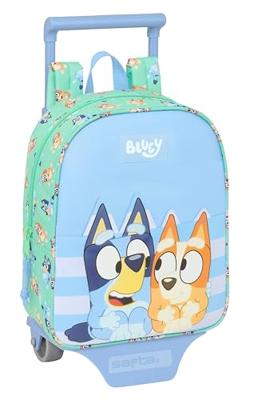 Schoolrugzak Bluey Sisters Groen 22 x 27 x 10 cm