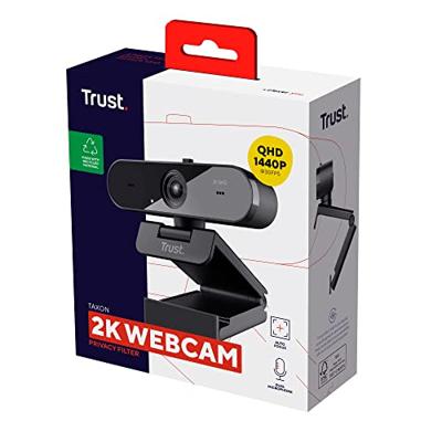 Trust Trust Taxon - Webcam - Farbe - 2560 x 1440 - Audio Webcam