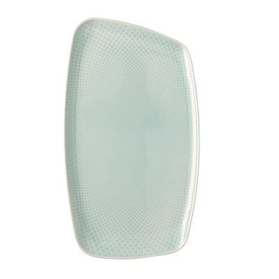 ROSENTHAL - Junto Opal Green - Serveerschaal 36x21cm ROSENTHAL - Junto Opal Green - Serveerschaal 36x21cm