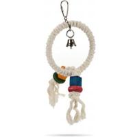 Beeztees Sirko - Vogelspeelgoed - Katoen - Middel - 28 cm - thumbnail