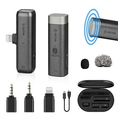 Boya 2.4 ghz dasspeld microfoon draadloos by-wm3d voor ios