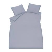 Vandyck Washed Cotton lavender blue dekbedovertrek - thumbnail