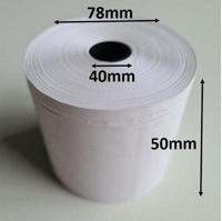 Thermorol 50x78x40 mm wit BPA-vrij - thumbnail