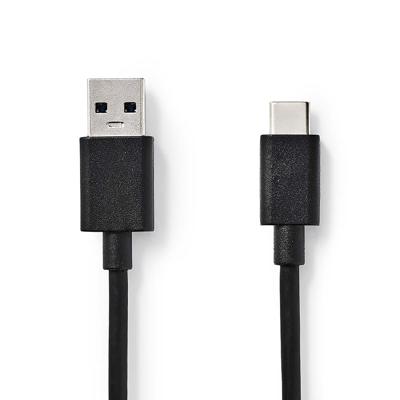 USB 3.1-Kabel | Type-C Male - A Male | 1,0 m | Zwart