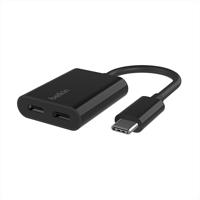 Belkin Connect USB-C audio- en oplaadadapter - thumbnail