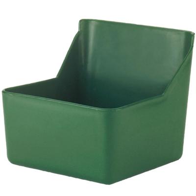 Voerbak kalfschaap kunststof groen 6l
