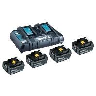 Makita 199483-0 BL 1850B + DC18RD Accu en acculader voor gereedschap 18 V 5 Ah Li-ion