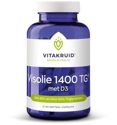 Vitakruid Visolie 1400 TG® Triglyceriden met D3 90