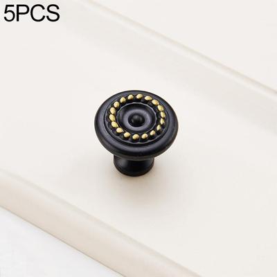 5 stuks 6271 single hole zwart messing antieke lade Gradevin kabinet handvat 5 stuks 6271 single hole zwart messing antieke lade Gradevin kabinet handvat