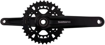 SHIMANO crankstel "fc-mt610-2 en 610-b2" crankset shim.fc-mt610-2 and 610-b2 175mm