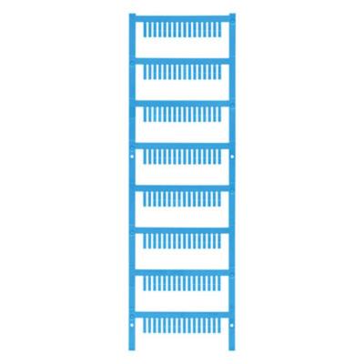 Weidmüller 1001150001 ESG B&R X20 MC NE BL Apparaatmarkering Montagemethode: Vastklemmen Markeringsvlak: 2.50 x 10 mm Blauw Aantal markeringen: 1120 1120