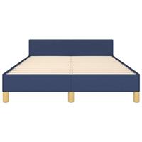 Bedframe zonder matras 120x200 cm stof blauw - thumbnail