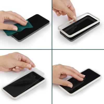 Hama Beschermglas voor mobiele telefoon voor Samsung Galaxy A26 5G (displaybescherming, ultra-helder, anti-vingerafdruk, montagehulp, volledige bescherming 9H ultradun, case-friendly, krasbestendig