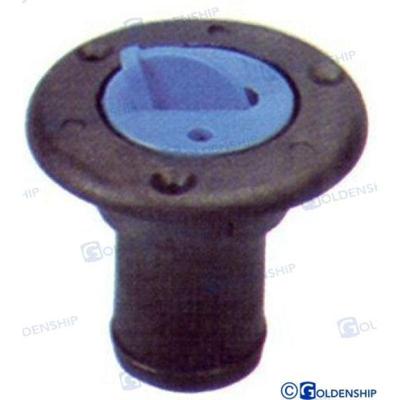 GS31121 - "WATER" DEKUITLOOP 38 mm Zwart