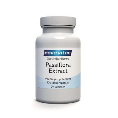 Nova Vitae Passiflora extract 350mg 90 Vegetarische capsules