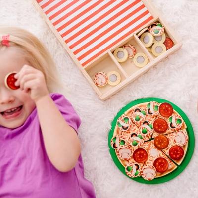 Melissa & Doug houten pizza party - thumbnail