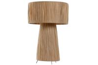 Bureaulamp Home ESPRIT Bruin Metaal Raffia 50 W 220 V 27 x 27 x 40 cm - thumbnail