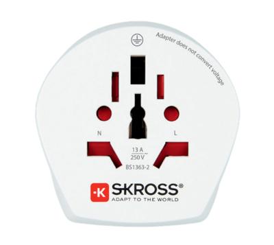 Skross Reisadapter Combo - Wereld-naar-Italië Geaard - SKR1500213E - thumbnail