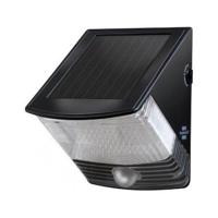 Solar Wandlamp 2 LED Zwart - thumbnail
