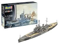 Revell 1/1200 Battleship HMS Duke of York - thumbnail