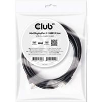 CLUB3D Mini DisplayPort 1.2 HBR2 Cable M/M 2meter 4K60Hz - thumbnail