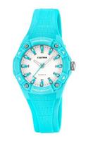 Horlogeband Calypso K5675-2 Kunststof/Plastic Turquoise 16mm - thumbnail