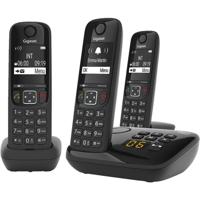 Gigaset AS690AR Trio DECT Telefoon Zwart - thumbnail
