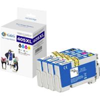 G&G Inktcartridge Compatibel Zwart, Cyaan, Magenta, Geel GP-E405XLBKCMY-4P - thumbnail
