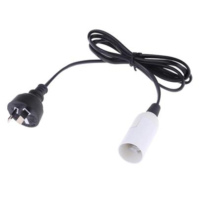 E14 Wire Cap lamp houder kroonluchter stopcontact met 1 2 m verlengkabel AU plug (wit) E14 Wire Cap lamp houder kroonluchter stopcontact met 1 2 m verlengkabel AU plug (wit)