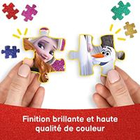 Trefl Glitter Puzzel Disney Princess 100 Stukjes - thumbnail