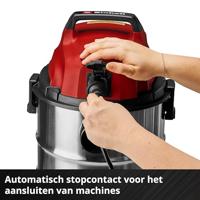 Einhell TC-VC 3055 SA 2342250 Nat- en droogzuiger 30 l - thumbnail