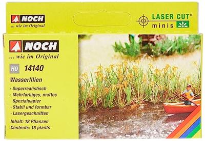 NOCH Laser-Cut minis® 14140 H0 Laser-Cut minis, waterlelies (18 stuks) Lasercut model