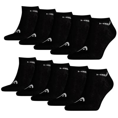 Head Sneaker sokken 10-pack Zwart-35/38