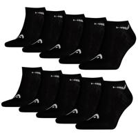 Head Sneaker sokken 10-pack Zwart-35/38 - thumbnail
