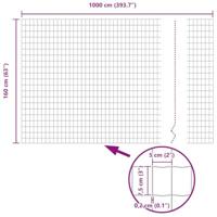 Euro Hek Groen 1.6 x 10 m PVC-gecoat ijzer - thumbnail