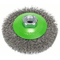 Bosch Accessoires Kegelborstel, roestvrij 100 mm, 0,35 mm, 12500 U/ min, 14 1st - 2608622108 - thumbnail