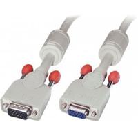 LINE VGA-verlengkabel, lichtgrijs, 2 m - thumbnail