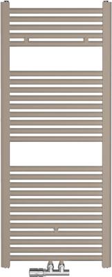 Saqu Fonti handdoekradiator 592W 50x118,5cm zand