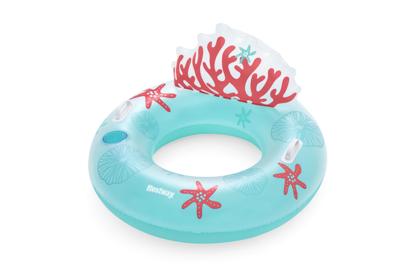 Opblaasbare band Bestway Multicolour Koraal Ø 117 cm